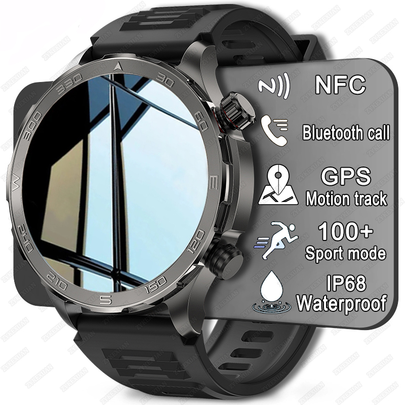 Outdoor Power Meter - Neue GPS-Tracking Smartwatch für Herren AMOLED