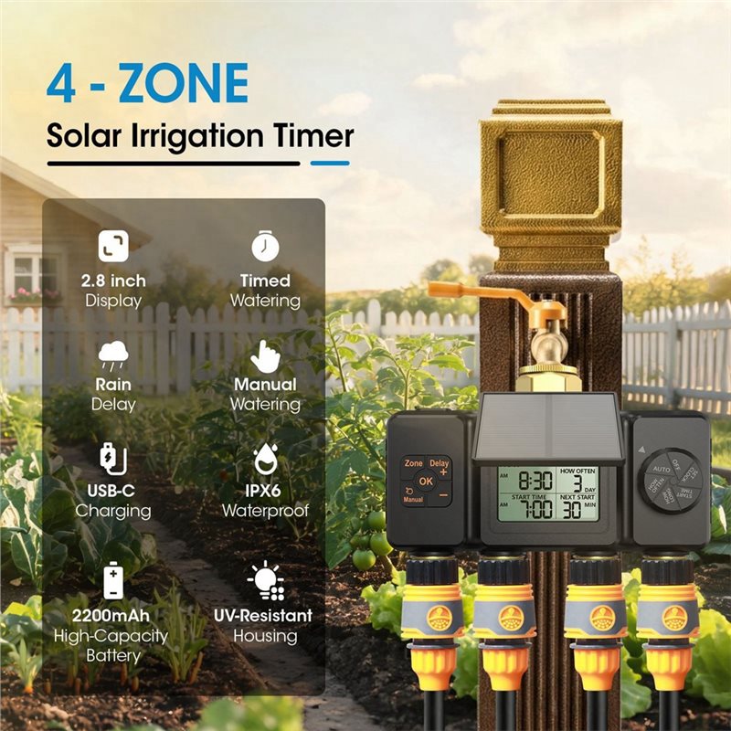 VELIF-BSP3/4 Kompatibler Solar – Power Zone Outdoor Timer Bewertung und Preis