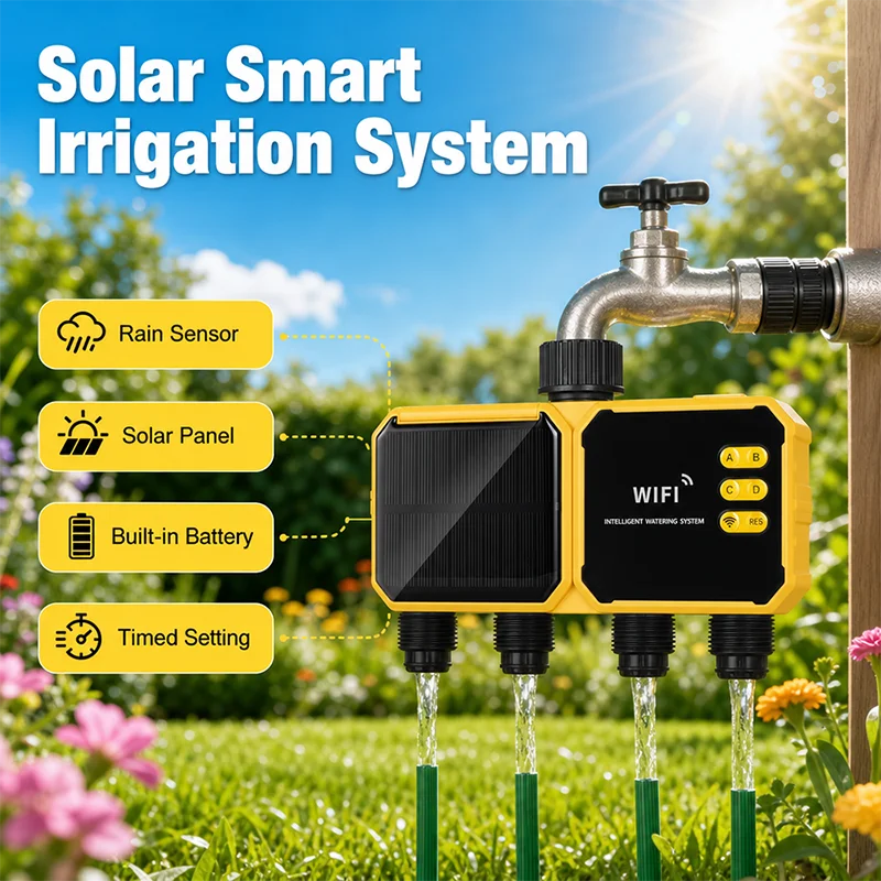 Solarbetriebener WLAN-Smart-Be – Power Zone Outdoor Timer Bewertung und Preis