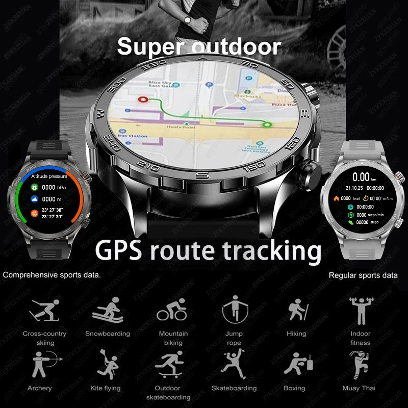 Neue GPS-Tracking Smartwatch f – Outdoor Power Meter Bewertung und Preis