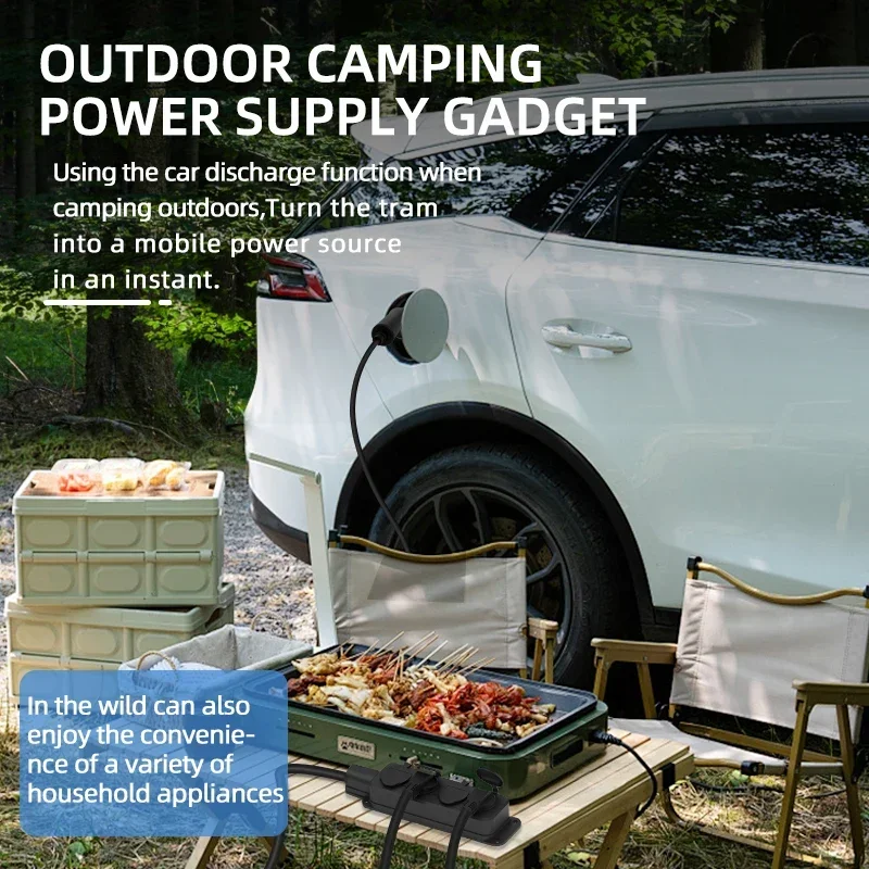 Tragbares 16A 4KW Elektroauto- – Outdoor Power Socket Bewertung und Preis