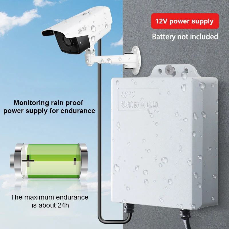 12V 2A USV-Überwachung mit zwe – Ups Power Supply Outdoor Bewertung und Preis