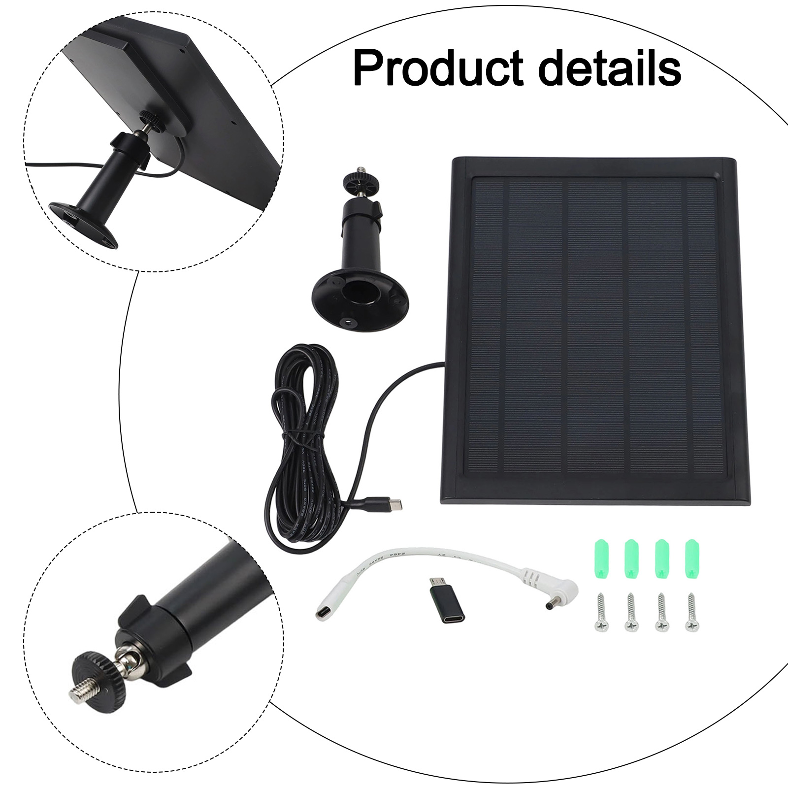 Für Ring-Geräte: Solar-Ladeger – Outdoor Power Adapter Bewertung und Preis