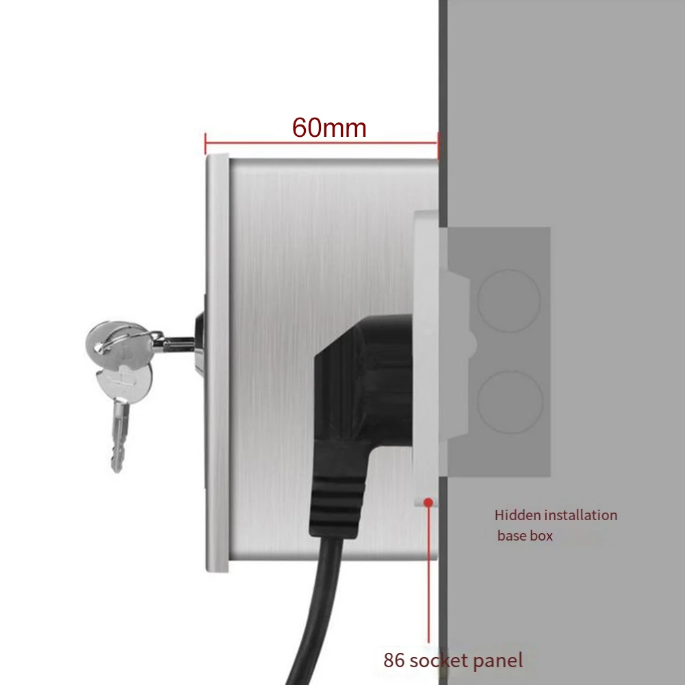 Wasserdichtes Edelstahl-Elektr – Outdoor Power Outlet Bewertung und Preis
