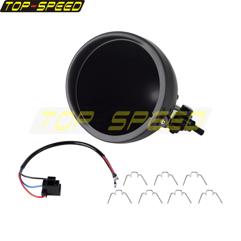 Schwarz/Chrom Motorrad Scheinw – Outdoor Power New Roads Bewertung und Preis